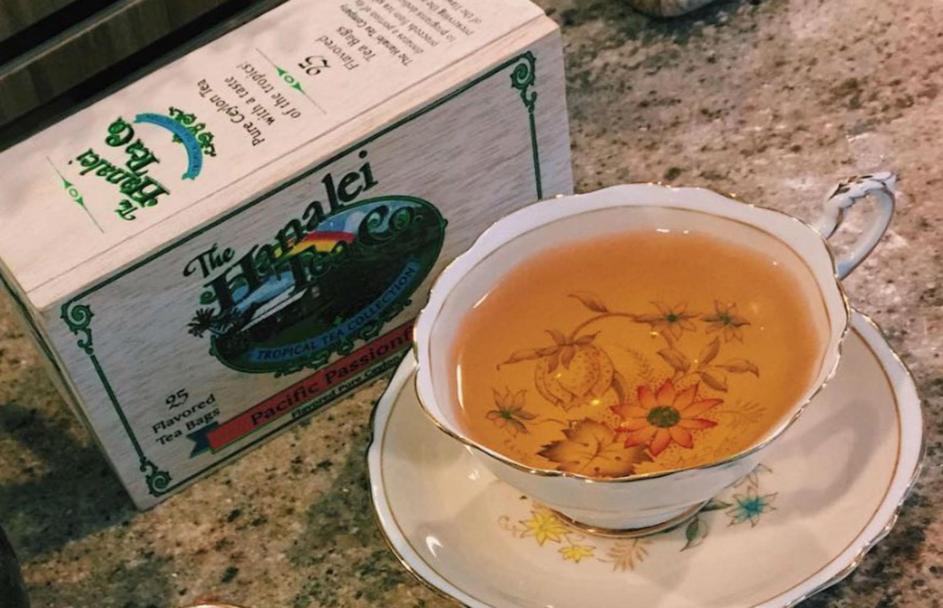 Passionfruit tea